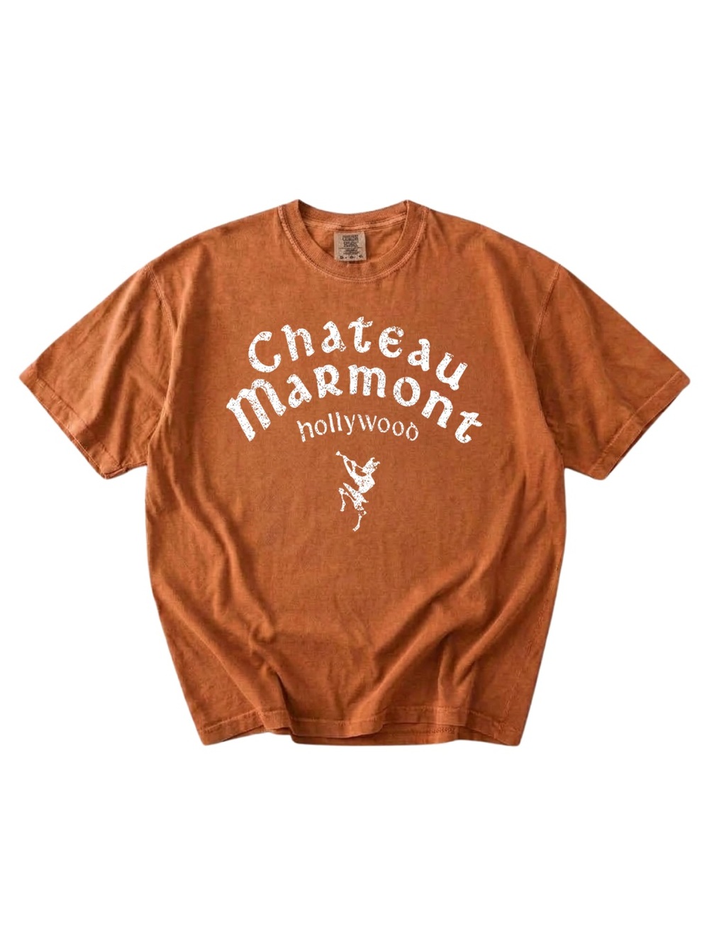 Comfort colors Chateau Marmont Hollywood Graphic T-Shirt - Yam color